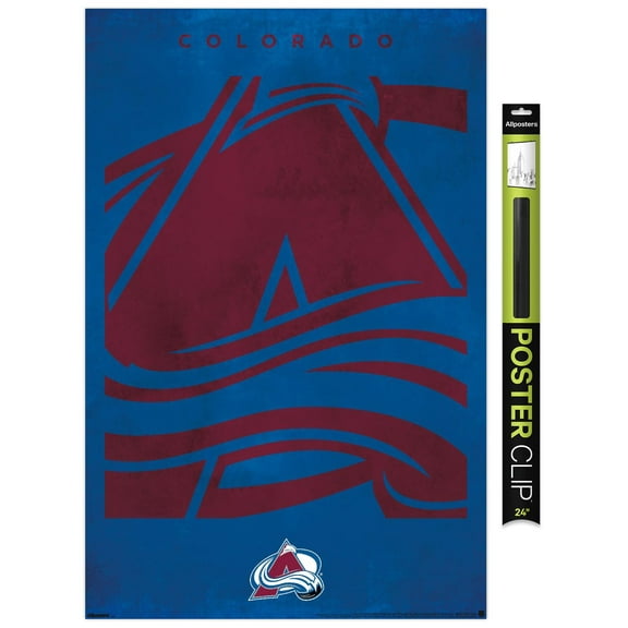 NHL Colorado Avalanche - Logo 25 Wall Poster, 22.375" x 34"