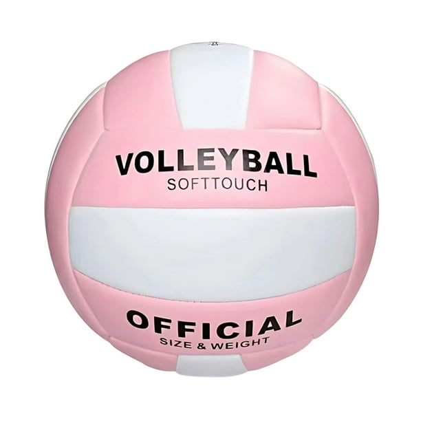 pstuiky Balón de voleibol súper suave, balón de voleibol de playa, balón de voleibol suave para interiores y exteriores, equipo duradero para entrenamiento en gimnasio de voleibol