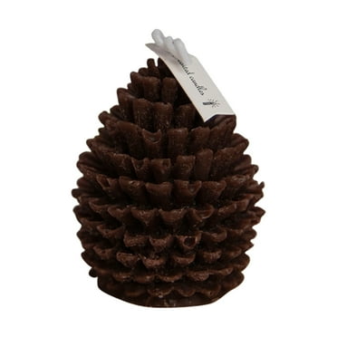 Rojia Christmas Pine Cones Shaped Scented Candle,Handmade Aroma Soy Wax Decorative Candle,Cute Winter and Christmas Decorations for Christmas Party Gift (Pine Cones)