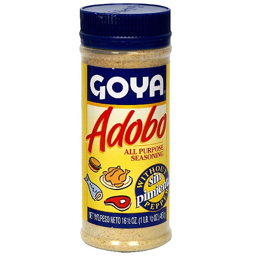 Goya Adobo Without Pepper, 16.5 oz (Pack of 24) by Generic