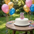 thumbnail image 6 of Numeral Birthday Candles, Cartoon Style Number Cake Toppers, Non-Toxic Wax, Decorative Birthday Party Favors for Toddler Boys Girls and Festive Celebrations, E, 6 of 6
