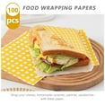 thumbnail image 2 of Youliang Grease Resistant Deli Wrap 100pcs for Restaurant Church School, 2 of 5