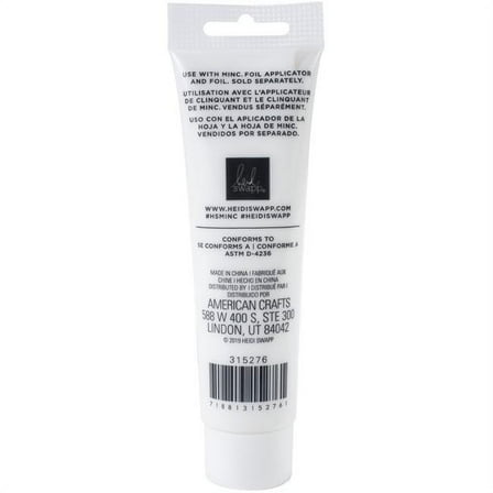 Heidi Swapp Minc Texture Paste 3oz-White