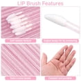 thumbnail image 4 of 200PCS Glitter Crystal Lip Brush, Disposable Lip Brushes, Lip Gloss Applicators,Lip Gloss Wands Applicator Perfect Makeup Tool Kits, 4 of 10