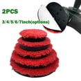 thumbnail image 5 of GLFSIL 2Pcs 3/4/5/6/7in Microfiber Polishing Pad For Cars Body Polish Polishing Wheels, 5 of 6