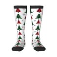 thumbnail image 1 of Balery Buffalo Plaid Christmas Trees Calcetines novedosos Calcetines deportivos Calcetines hasta la rodilla Calcetines de algodón Calcetines originales y geniales, 1 of 6