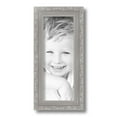 thumbnail image 2 of ArtToFrames 5x13" Classic Silver Picture Frame, Silver Wood Poster Frame, with Regular Glass and Foam Backing 3/16 inch (FBPL-4926), 2 of 7