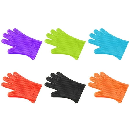 

SPRING PARK 1Pc Silicone Oven Glove Cooking Baking BBQ Heat Resistant Potholder Glove
