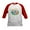 Red/White, variant on CafePress - Peppa Pig: Family Fun! Kids Baseball T Shirt - Kids Cotton Baseball Jersey, 3/4 Sleeve Shirt