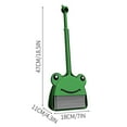 thumbnail image 2 of 18inch Lightweight Broom and Dustpan Set with Cartoon Animal Design for Family Household Cleaning Tasks and Small Spaces, 2 of 3