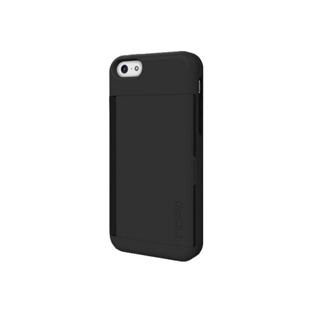 Incipio STOWAWAY Case for cell phone Plextonium black for Apple
