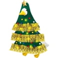 thumbnail image 2 of Christmas Tree Porch Goose Outfit Set, Cute Tree Shaped Holiday Costume Kit, Funny Xmas Tree Outfit Suitable for 23 Inch Large Porch Goose Statue, Christmas Gift, 2 of 6