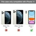 thumbnail image 2 of Mignova For iPhone 11 Waterproof Clear Case,Rugged Bumper Full-Body Heavy Duty Protection Phone Case Clear Cover for Apple iPhone 11 6.1" inches 2019(Blue), 2 of 6