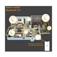 thumbnail image 3 of Solutions d'Éclairage Adaptables, Downlights Encastrés à LED de 4 Pouces Contrôlés par Application Bluetooth, Changement de Couleur RGB, Lumière Blanche Chaude, Luminaires de Plafond Dimmables Écoénergétiques, 3 of 5