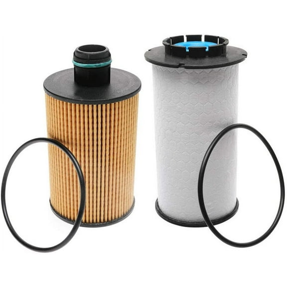 imUfer 68235275AA Fuel Filter And 68229402AA Oil Filter For 2014-2019 Ram 1500 3.0L V6 Eco Diesel Engine