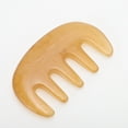 thumbnail image 5 of Unique Bargains 1 Pc Five-tooth Head Massage Comb for Home Light Yellow Resin, 5 of 5