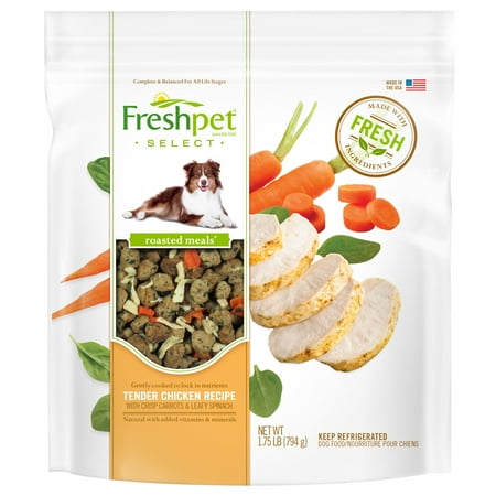 freshpet food freshpet select tender chicken with crisp carrots leafy spinach food recipe 1 freshpet food freshpet select tender chicken with crisp carrots leafy spinach food recipe 1