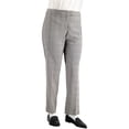 thumbnail image 1 of Anne Klein Womens Plaid Casual Trouser Pants, Grey, Plus Size, 22W, 1 of 1
