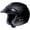 Matte Black, variant on Shoei RJ Platinum R White Open Face Helmet 2X-Large