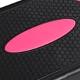 thumbnail image 6 of SuperDeal 30" Adjustable Aerobic Stepper Non-Slip Exercise Step Platformfor Boost Cardio & Burn Calories, Fitness Workouts W/4 Risers, Pink, 6 of 11