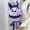 A, variant on kuromi cute kawaii doll plush bouquet holiday gift