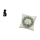 thumbnail image 5 of Figura de escritorio,Estatua de gato,linda estantería,escritorio,decoración del hogar,Figura decorativa creativa para la oficina y el hogar.,Funda de almohada,Funda de almohada navideña 2023, 5 of 8