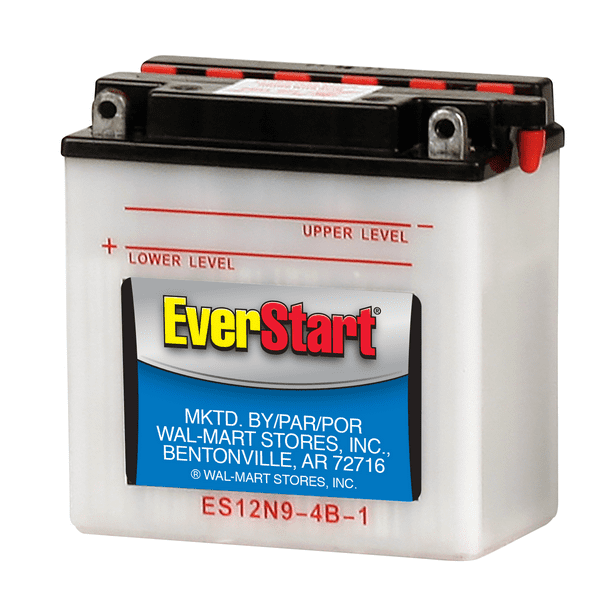 EverStart Lead Acid PowerSport Battery, Group Size ES12N94B1 (12 Volt