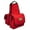 Red, variant on Heavy Duty Insulated Waterproof Nylon Saddle Bag