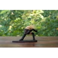thumbnail image 5 of Handmade Wooden Primitive Tribal Funny Statue Surfing Sculpture Tiki Bar Figurine Hand Carved Surf, 5 of 6