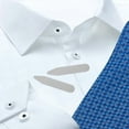 16 Pcs Collar Piece Shirt Stiffeners Stays Prong Point Collars Suit Men