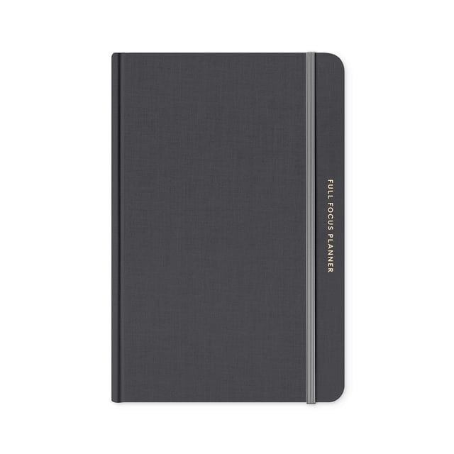 Planner Full Focus Tapa dura de lino gris Michael Hyatt