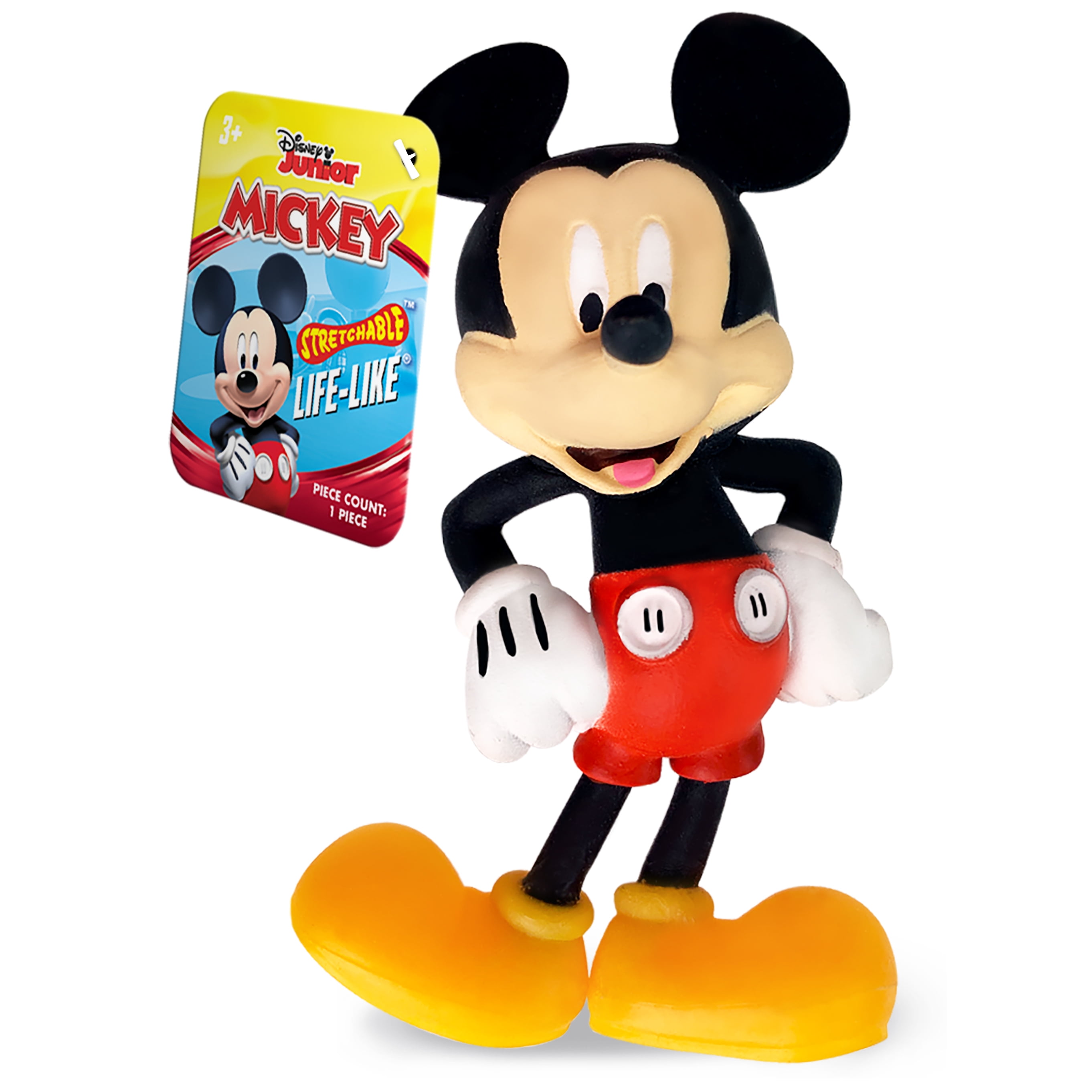 Ja-Ru Disney and Marvel Life-like Stretchy Squishy Novelty Toy - 1 Piece- for Children & Adults(Selections May Vary)