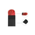 thumbnail image 2 of INSPIRE CHIC Men's Pre-Folded Polka Dots Round Pocket Square On Card for Suit Handkerchief Red One Size, 2 of 4