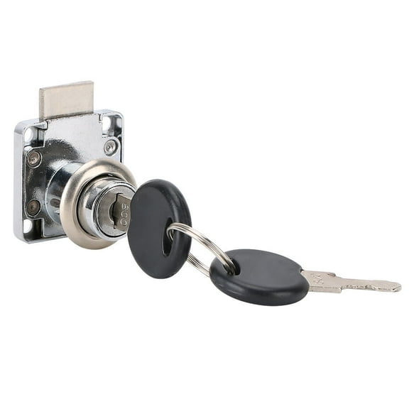 4pcs/set Drawer Lock with Keys and Matching Screws ,Desk Drawer Locks and Office Cabinet Locks for Cabinet Wardrobe Cupboard Office Desk Etc.