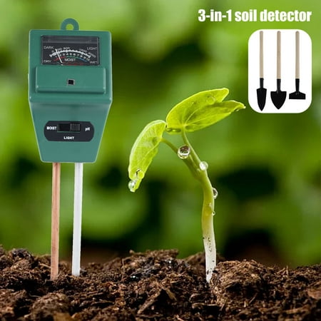 

CIVG Soil PH Meter 3 in 1 Soil Moisture Tester Kits Soil Light Tester Plants Care