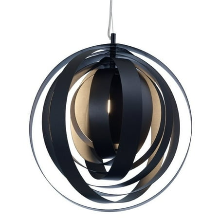 

Nuevo Orba Metal Pendant in Black