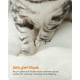 thumbnail image 7 of Cat Tree, 54.3-Inch Cat Tower with Scratching Posts, Hammock, Cat Cave, Padded Perches, Wooden Cat Condo, Cloud White, 7 of 7