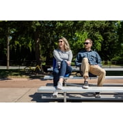 Cascade Mountain Tech Lightweight Stadium Seat for Bleachers, Red