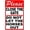 Warning Sign 1, variant on Warning Private Property No Trespassing No Hunting Sign 8"x12" - Security Metal for Office Road Home Yard Garden Wall