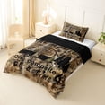 thumbnail image 2 of Erosebridal Camping RV Car Twin Comforter Sets 3-Piece for Boys Girls,Teens Autumn Botanical Branches Bedding Set,Black Reversible,Super Cozy Room Decor, 2 of 6