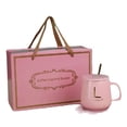 thumbnail image 4 of Taza de Ceramica Con Calentador Lucky Vingate Rosa, 4 of 4