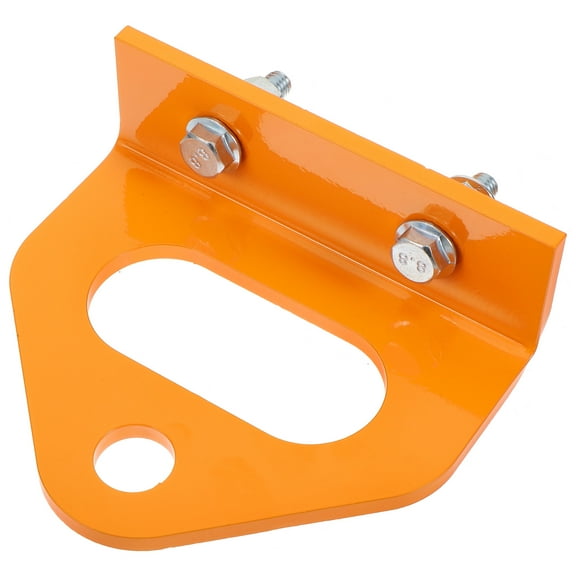 BESTONZON Versatile Orange Iron Bolt on Trailer Hitch Adapter for Home Use