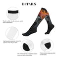 thumbnail image 6 of Bixox Sunflower Black Dog Print Compression Socks,Compression Socks Women & Men Circulation for Medical,Running,Athletic, 6 of 7