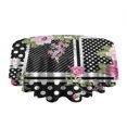 thumbnail image 5 of Pioneer Flower Floral Print Pattern Round Tablecloth 60"x60",Wrinkle Wipeable Table Cloth for Kitchen Dining Room Picnic Patio Party, 5 of 6