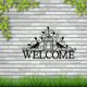 thumbnail image 4 of Decoración Metálica Personalizada LADIGASU Bienvenida Al Hogar, 4 of 7