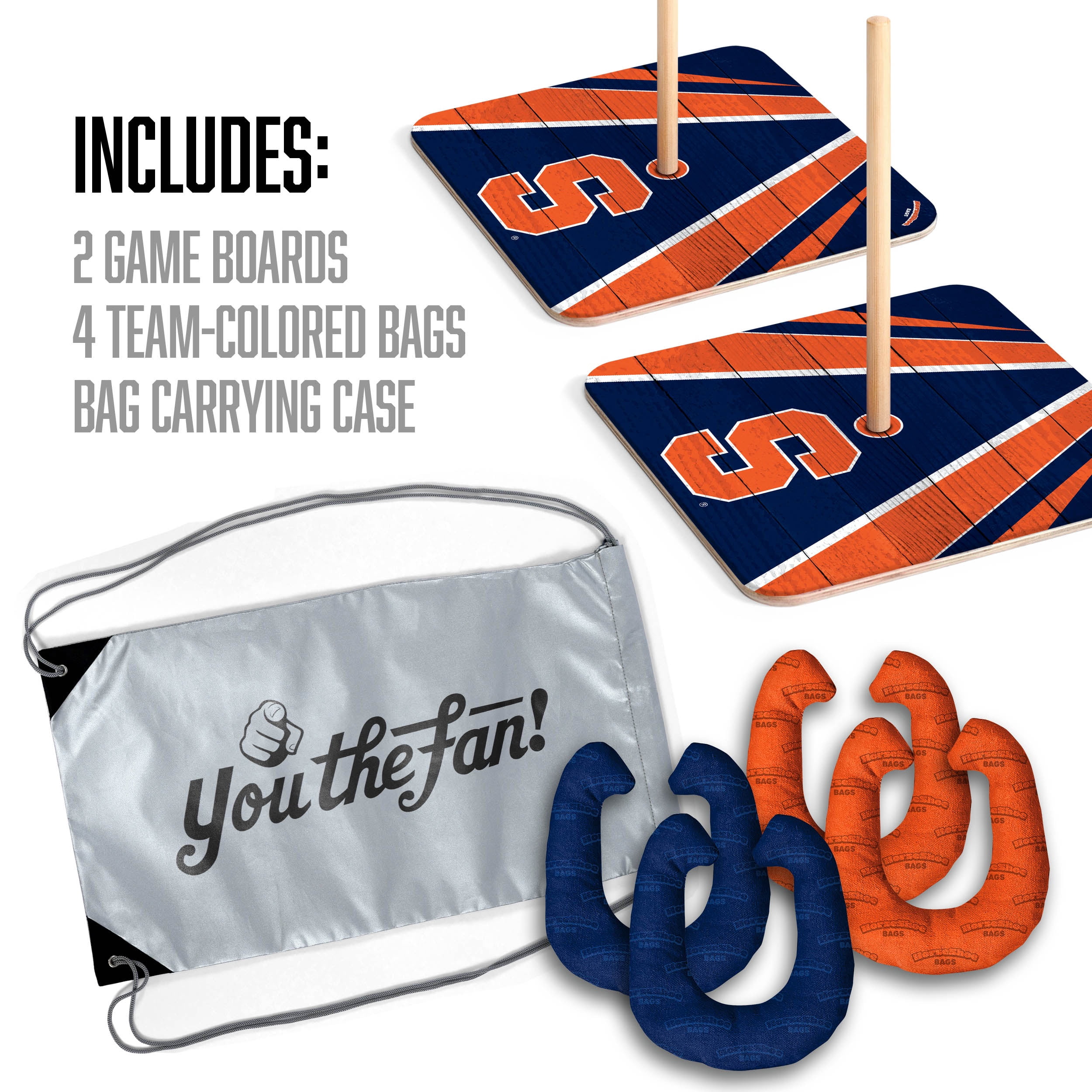 YouTheFan NCAA Syracuse Orange HorseShoe Bags