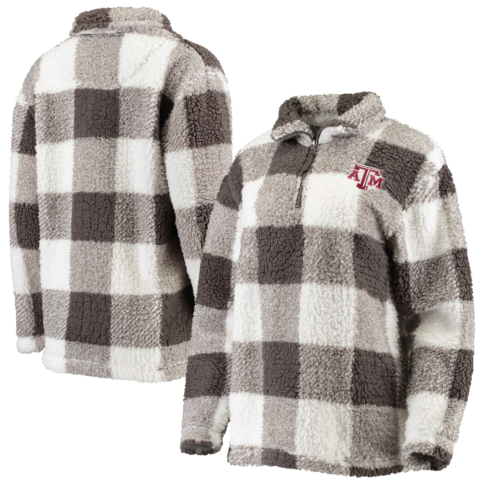 Washington Huskies Women's Plaid Sherpa 
