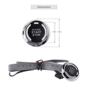 EASYGUARD EC009-T2 PKE Car Alarm System with Proximity Lock Unlock Remote Starter Push Button Start Vibration Alarm keyless Start Universal