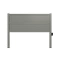 thumbnail image 5 of AFI NoHo Modern Panel Wood Headboard, Queen, Grey, 5 of 6