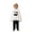 R150-White, variant on RMGVDSD Toddler Baby Boys Halloween Ghost Face Print Poncho Cape Hooded Tops And Pants 2pcs Holiday Party Dress Up Outfit Cute Clothes 9-12 Months